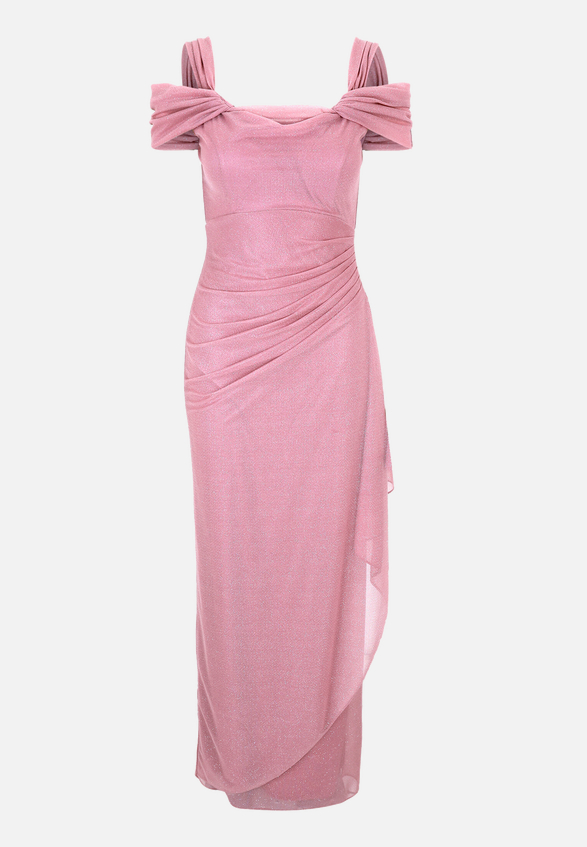 Abendkleid im Glitzer-Look / Vorderseite