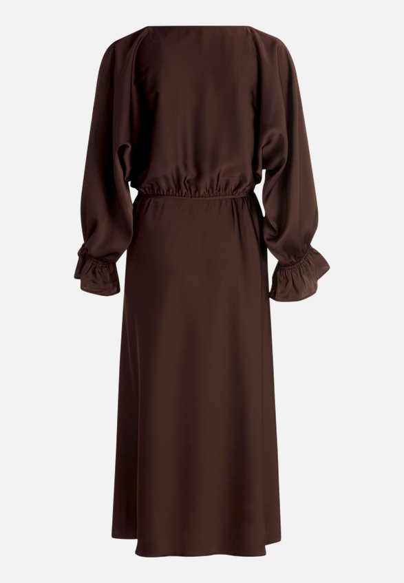 Cocktailkleid mit U-Boot-Ausschnitt / Rückseite