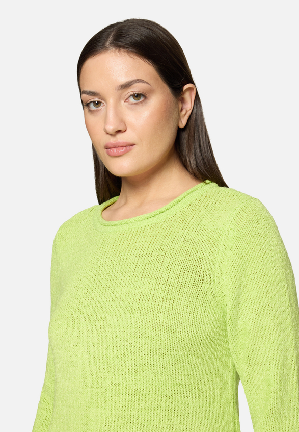 Strickpullover mit 3/4 Arm / Detailbild