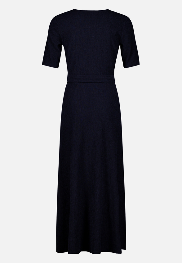Jerseykleid mit Gürtel / Rückseite