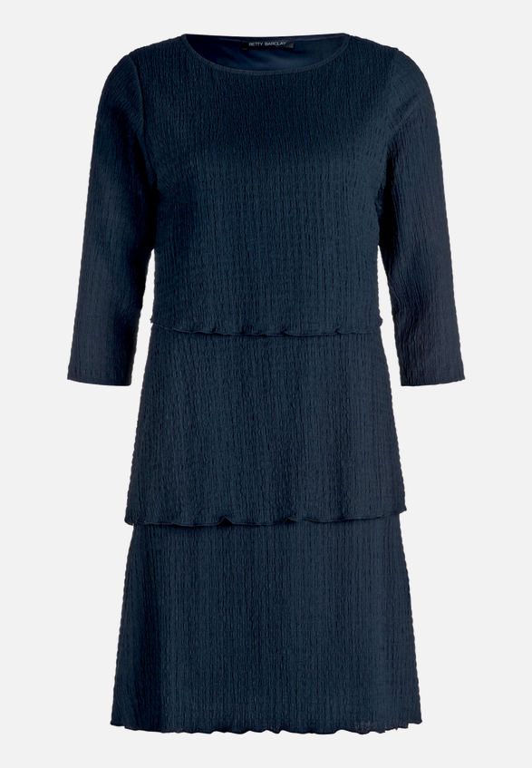 Stufenkleid mit 3/4 Arm / Vorderseite