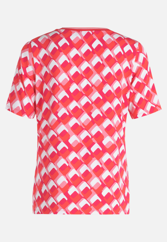 Basic Shirt mit Print / Rückseite