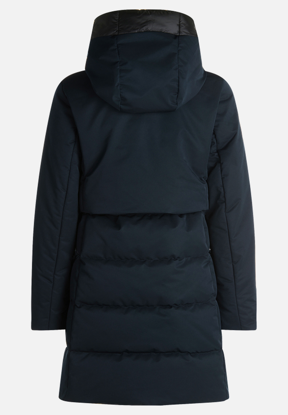 Wintermantel mit Kapuze / Rückseite