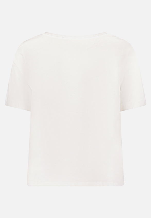 Basic Shirt mit Aufdruck / Rückseite