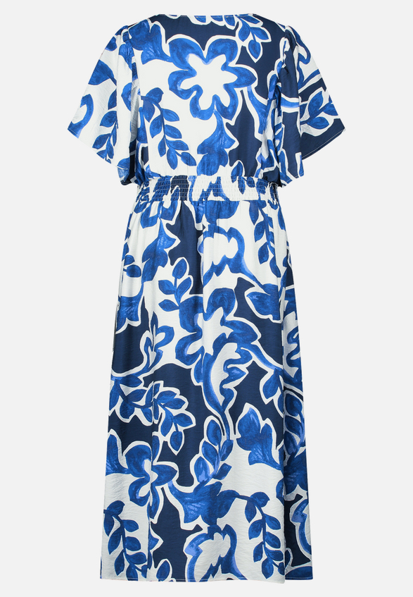 Sommerkleid mit Blumenprint / Rückseite