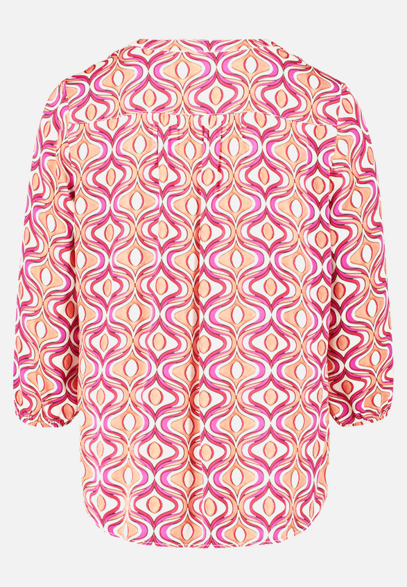 Blusenshirt mit Muster / Rückseite