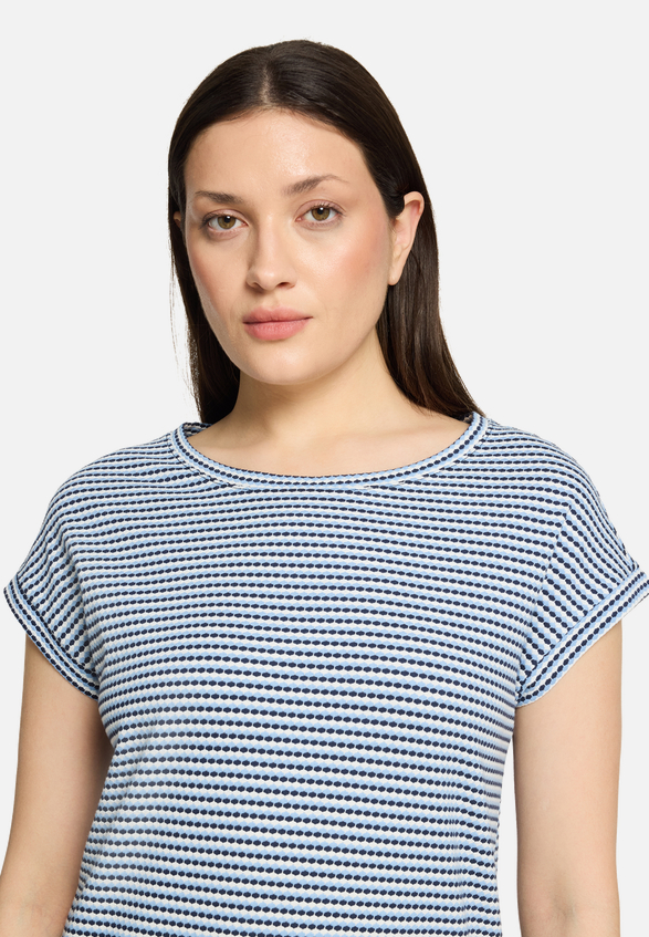 Casual-Shirt mit Gummizug / Detailbild