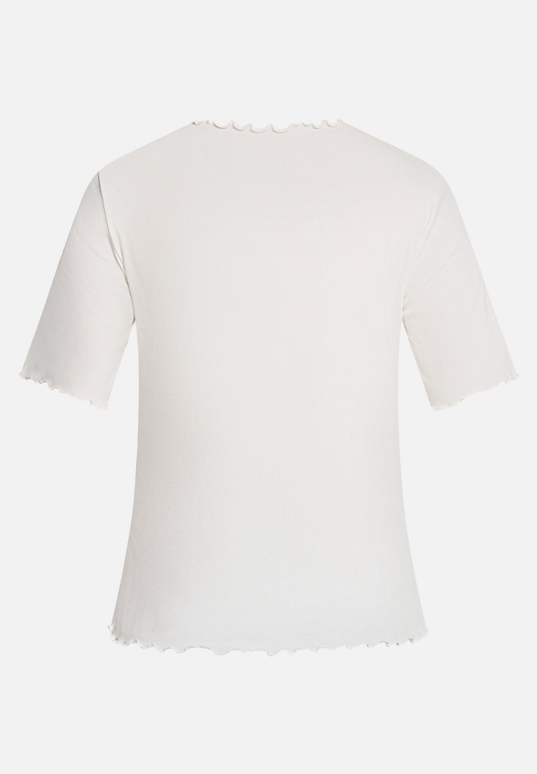 Halbarm-Shirt mit Kragen / Rückseite