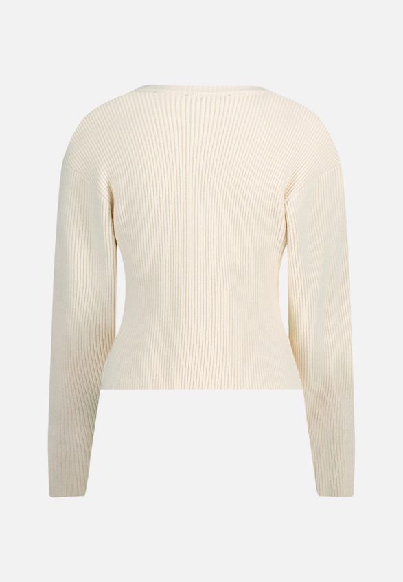 Pullover mit Perlen / Rückseite