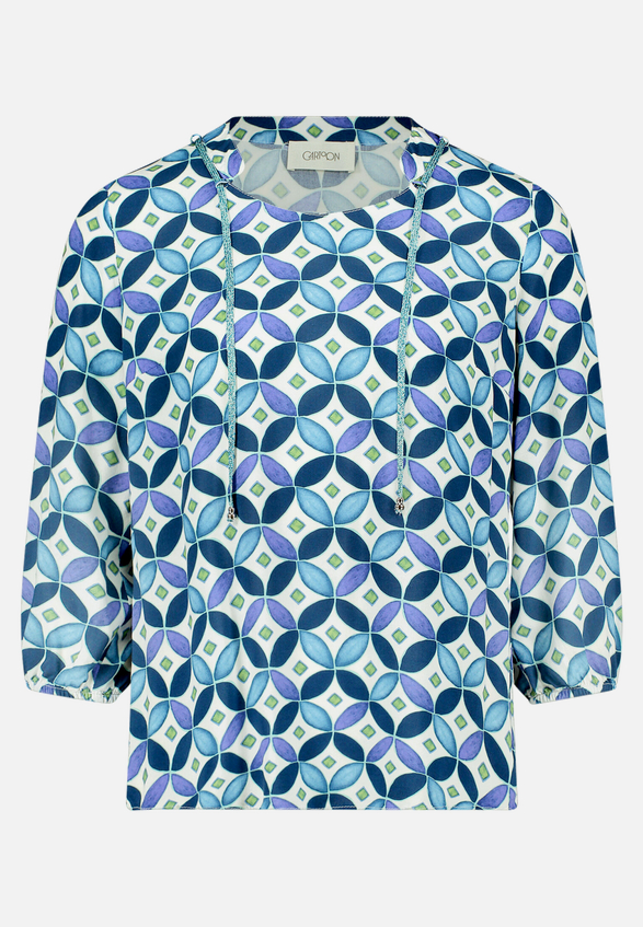 Blusenshirt mit Schnürung / Vorderseite