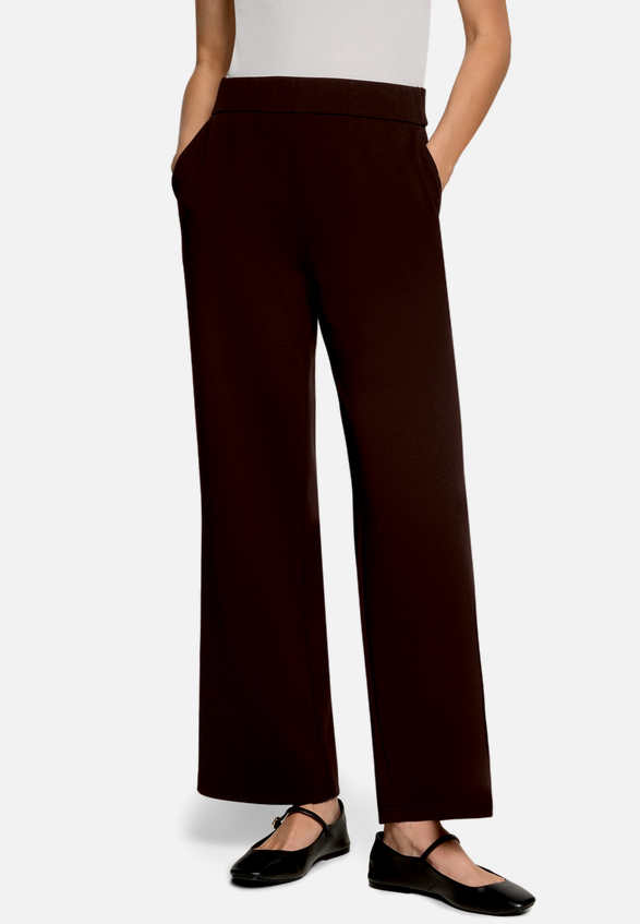 Casual-Hose mit weitem Bein Malou / Modellfoto Vorderseite