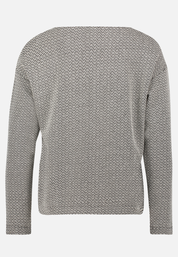 Casual-Shirt mit Struktur / Rückseite