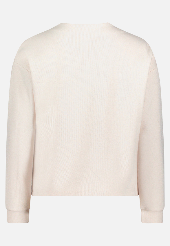 Sweatshirt mit Kragen / Rückseite