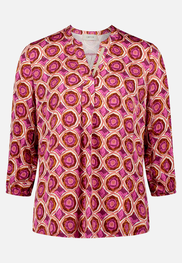 Blusenshirt mit Muster / Vorderseite