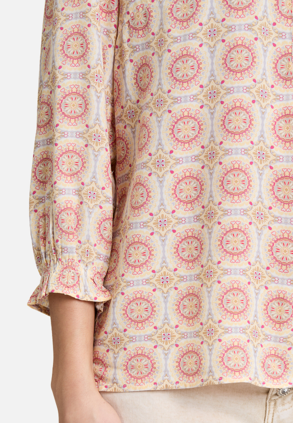 Casual-Bluse mit Raffung / Detailbild