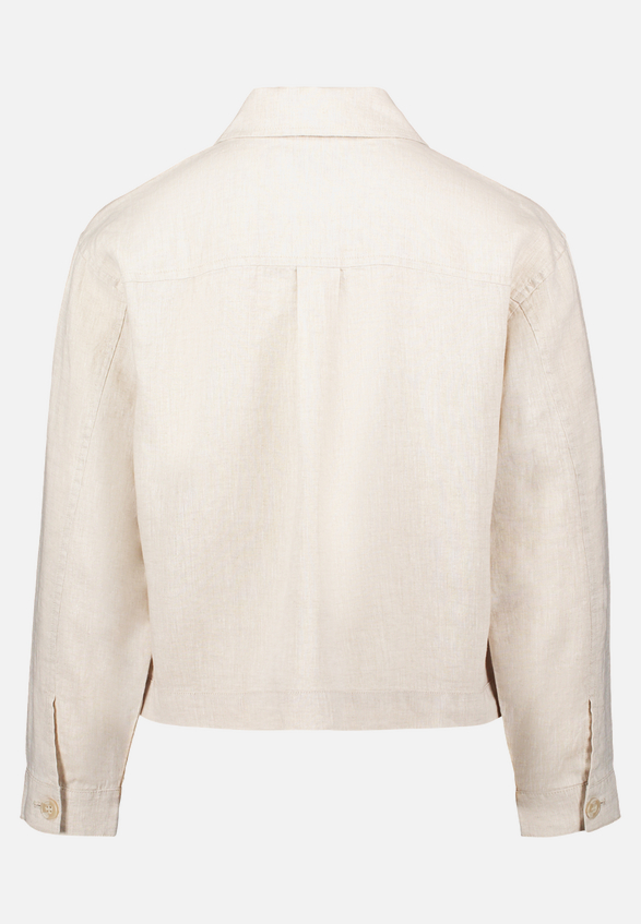 Casual-Jacke mit aufgesetzten Taschen / Rückseite