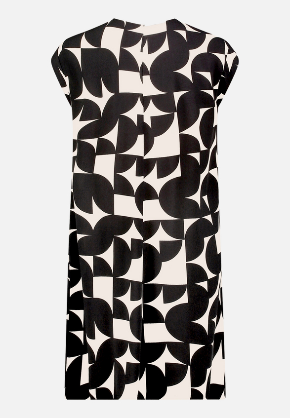 Casual-Kleid mit Print / Rückseite