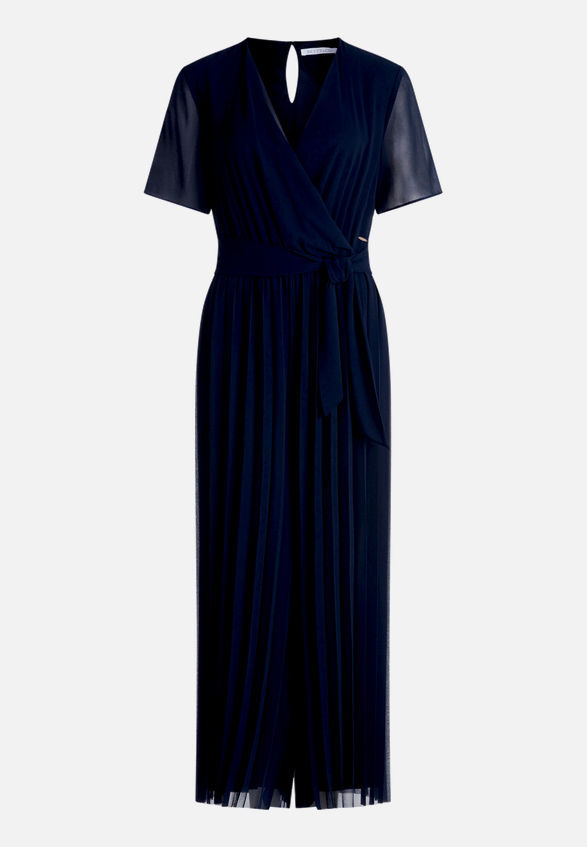 Jumpsuit mit Plissee / Vorderseite