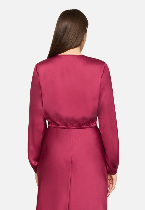 Blouson mit Reißverschluss / Modellfoto Rückseite