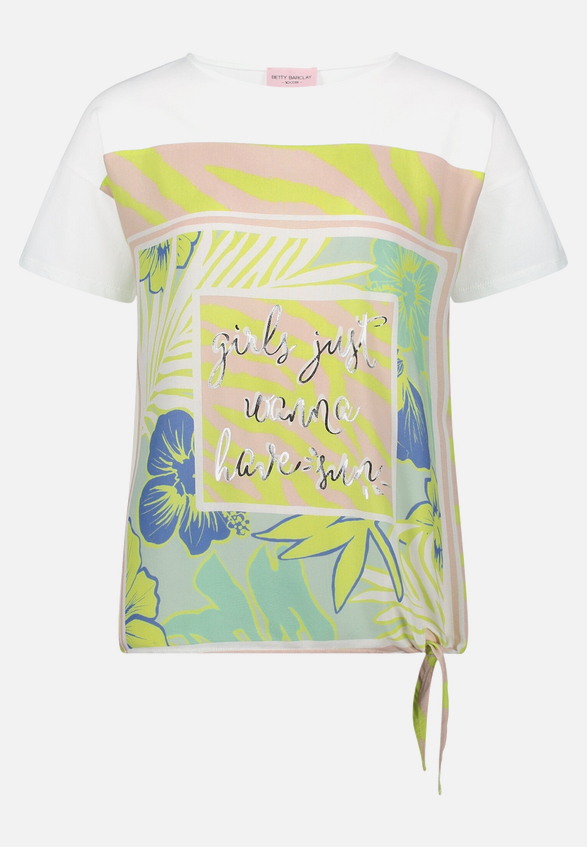 Blusenshirt mit Schleifenknoten / Vorderseite
