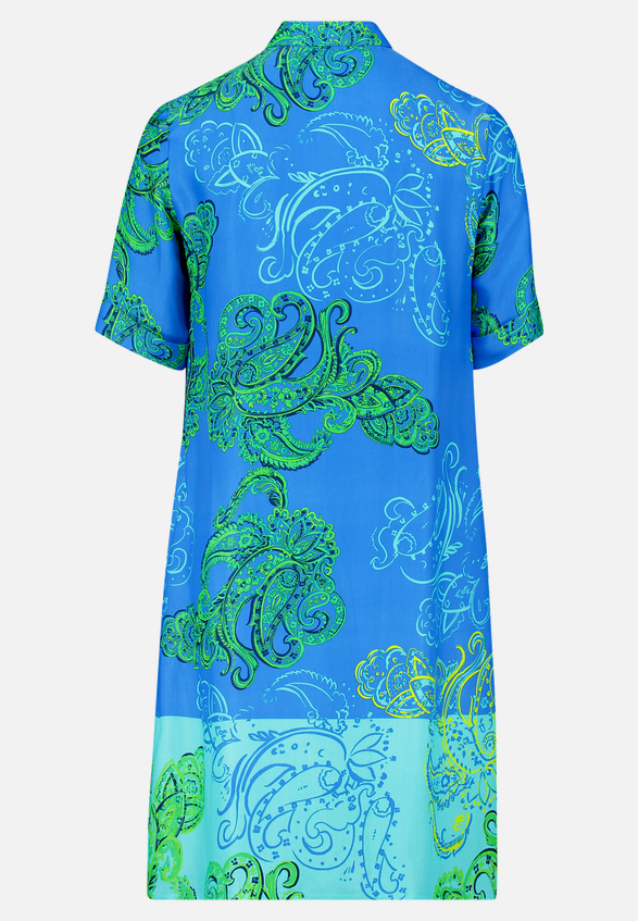 Hemdblusenkleid mit Knopfleiste / Rückseite