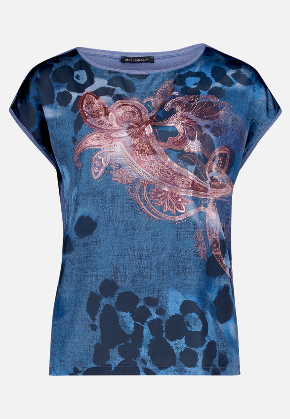 Blusenshirt mit Print  / Vorderseite