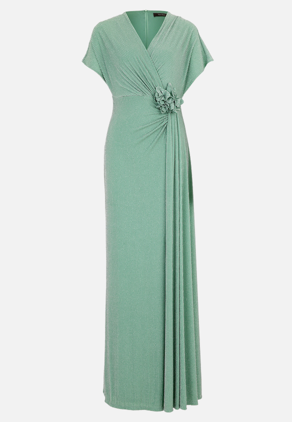 Abendkleid im Glitzer-Look / Vorderseite