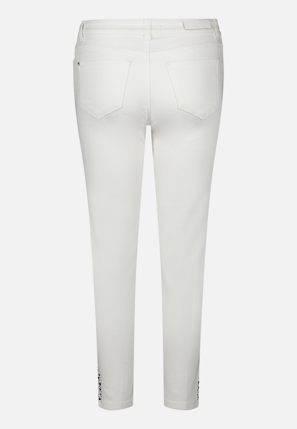Basic-Jeans mit Waschung / Rückseite