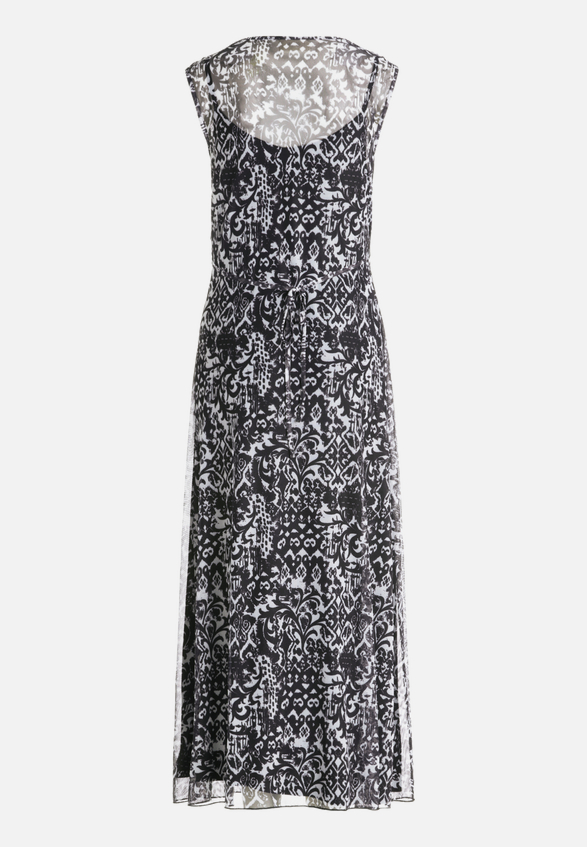 Midikleid ohne Arm / Rückseite
