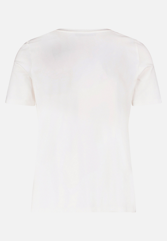 Basic Shirt mit Aufdruck / Rückseite