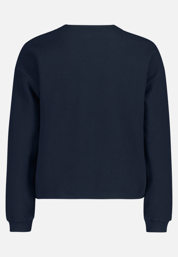 Shirtjacke mit Struktur / Rückseite