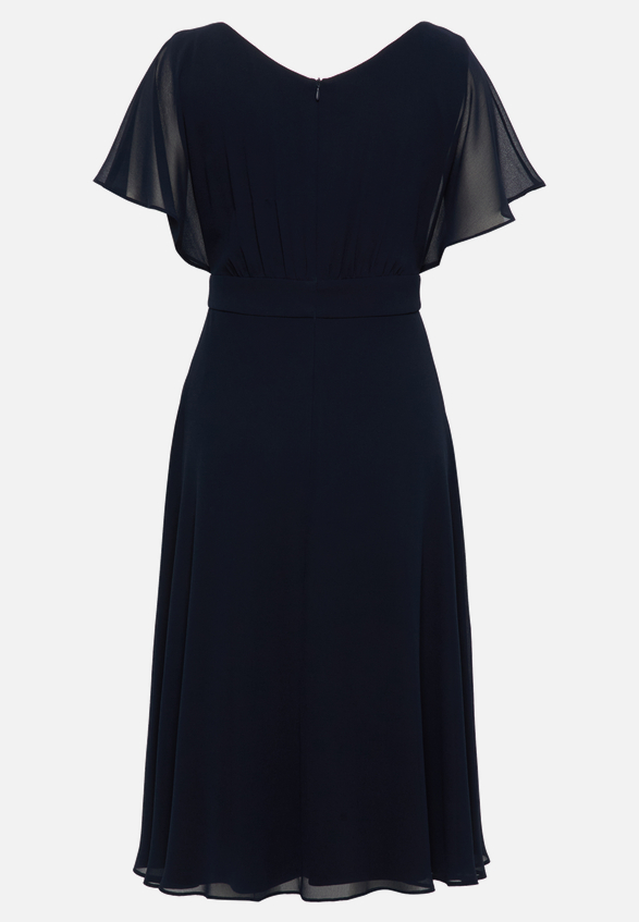 Cocktailkleid kurzarm / Rückseite