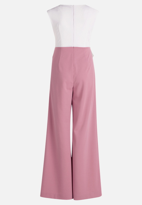 Jumpsuit mit weitem Bein / Rückseite