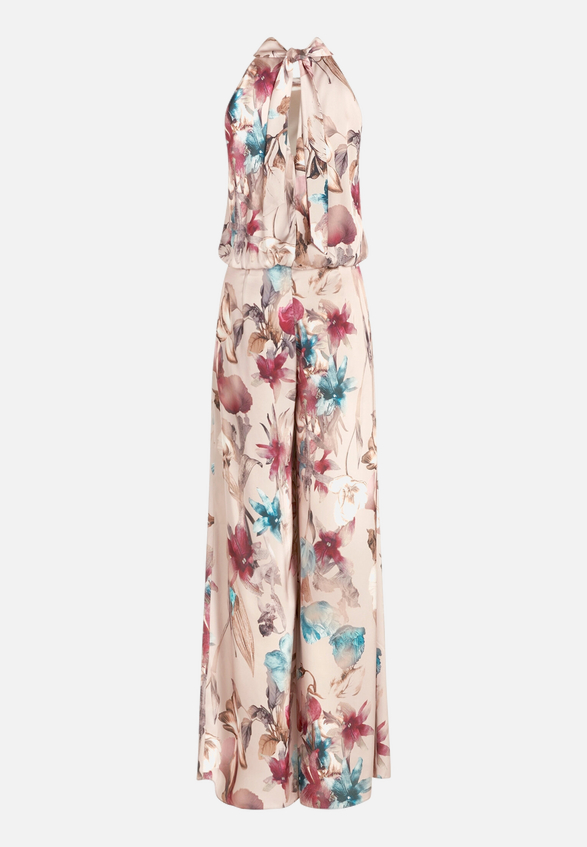 Jumpsuit mit Blumenprint / Rückseite