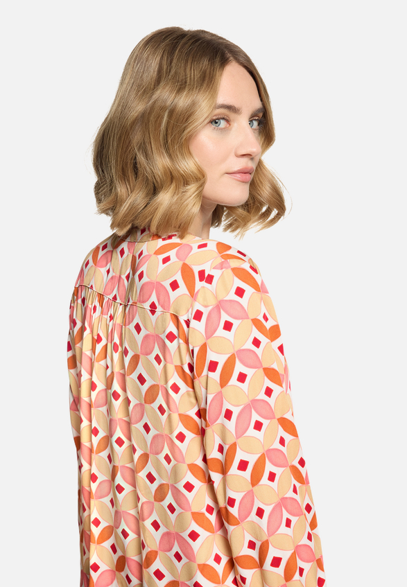 Casual-Bluse mit Muster / Detailbild