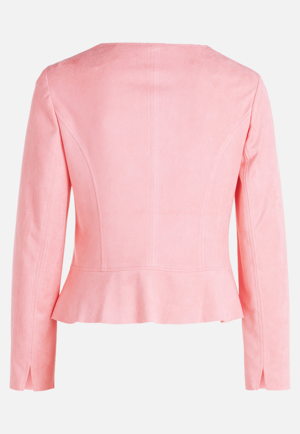 Blazer-Jacke mit Reißverschluss / Rückseite