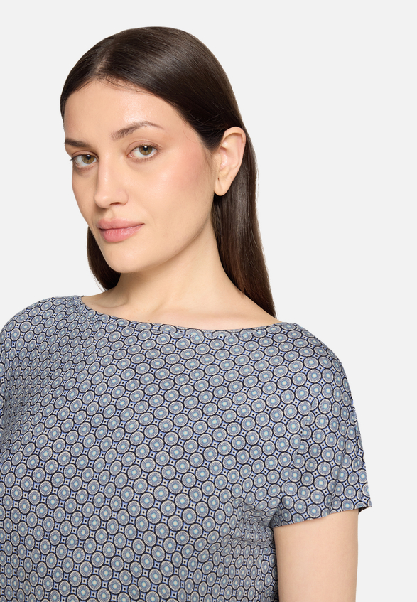 Printshirt mit Tunnelzug / Detailbild