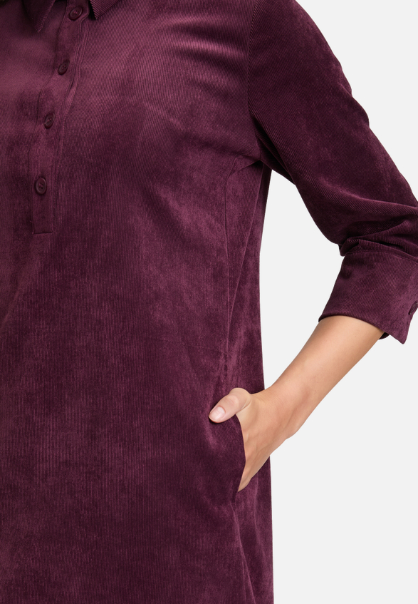 Casual-Kleid mit Kragen / Detailbild
