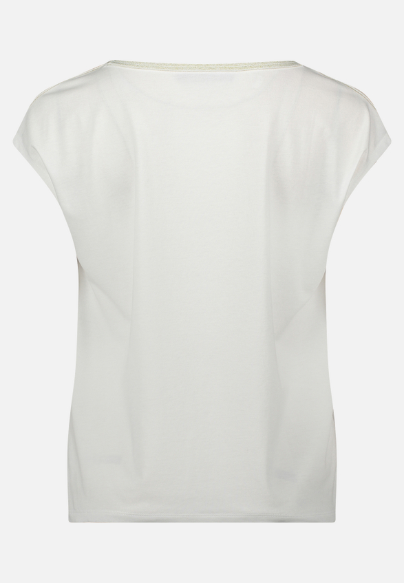 Blusenshirt mit U-Boot-Ausschnitt / Rückseite