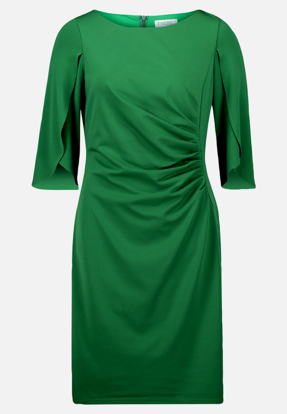 Jerseykleid mit 3/4 Arm / Vorderseite