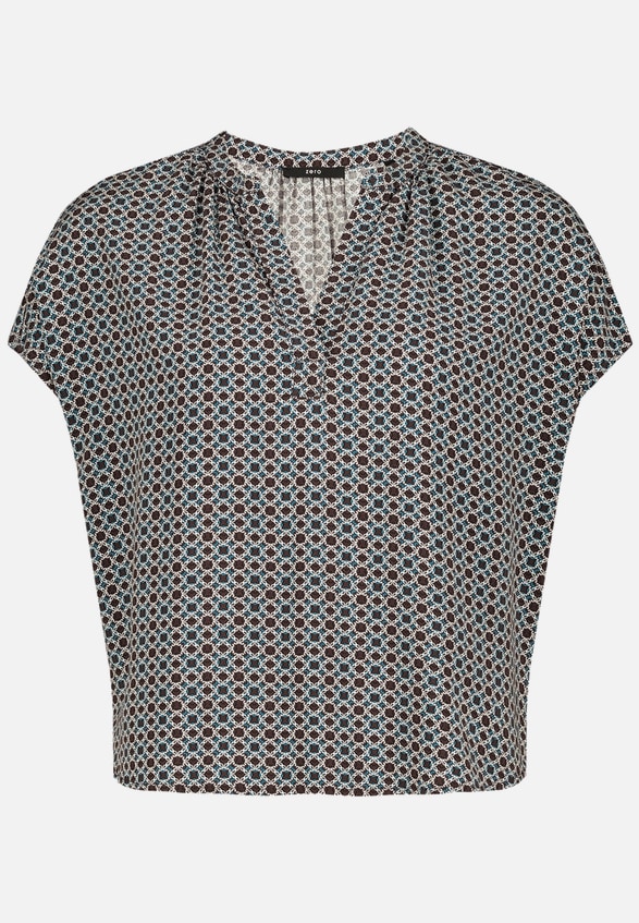 Blusenshirt  mit grafischem Muster  / Vorderseite