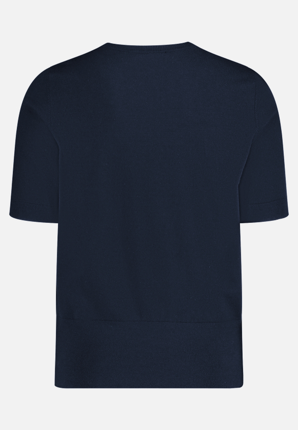 Basic-Pullover kurzarm / Rückseite