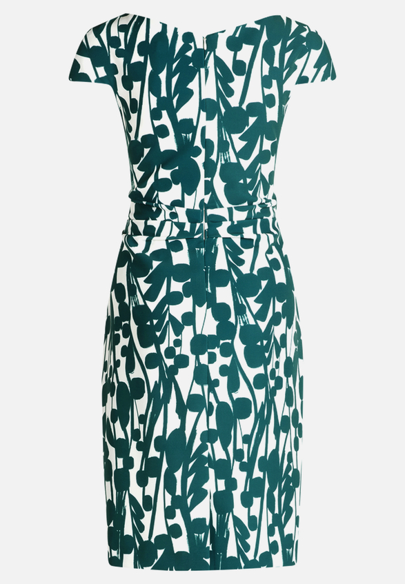 Cocktailkleid kurzarm / Rückseite