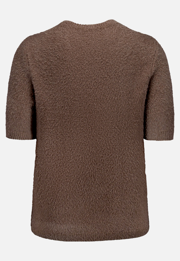 Strickpullover kurzarm / Rückseite