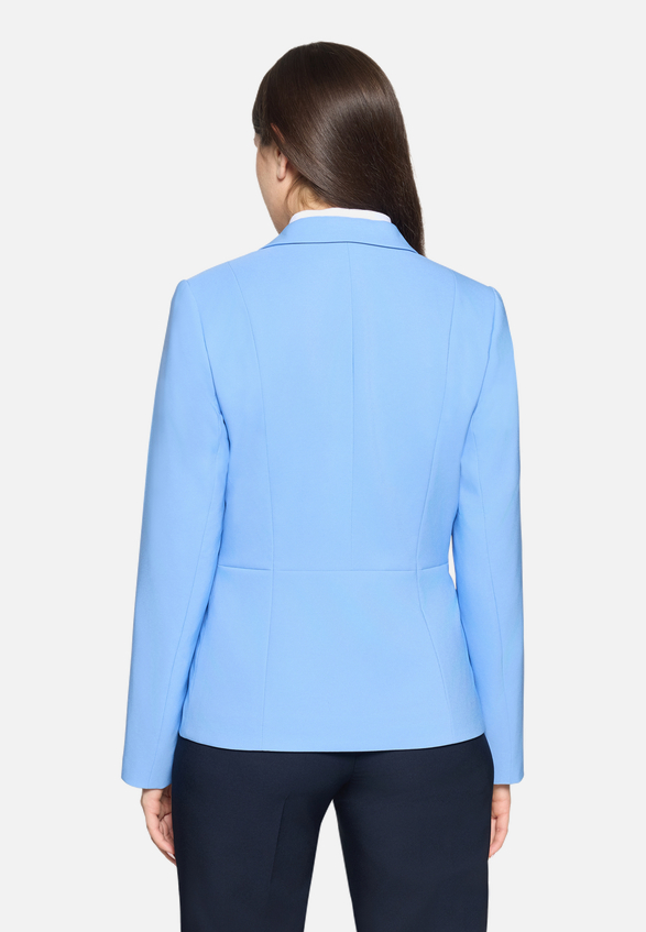 Blazer-Jacke langarm / Modellfoto Rückseite