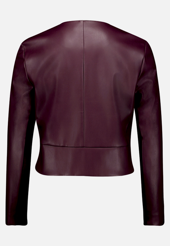 Blazer-Jacke mit Reißverschluss / Rückseite