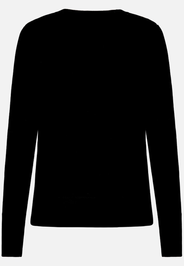 Basic-Pullover  mit Rundhalsausschnitt  / Rückseite