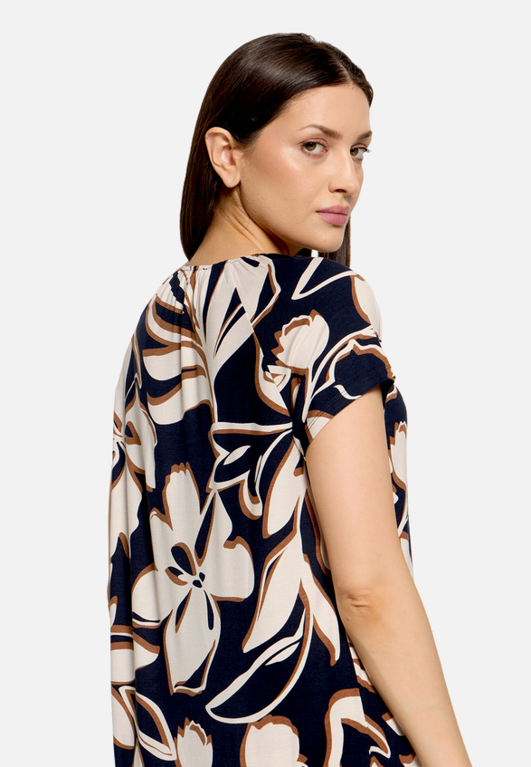 Print-T-Shirt mit Glitzer / Detailbild