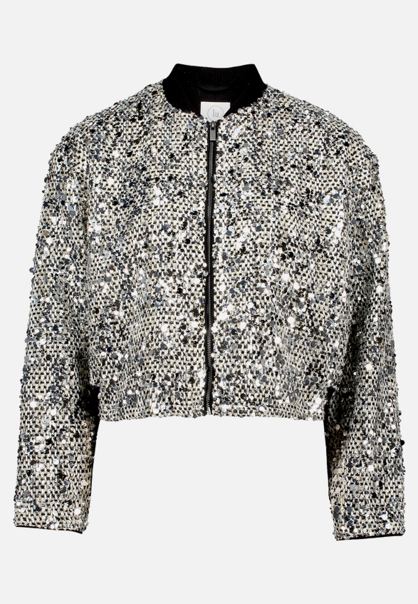 Blouson mit Pailletten / Vorderseite