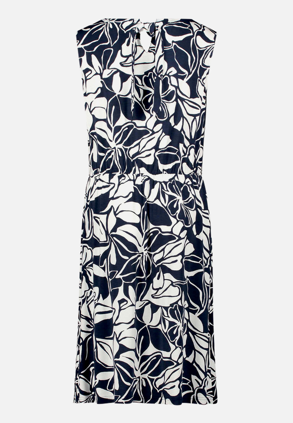 Sommerkleid mit Rundhalsausschnitt / Rückseite